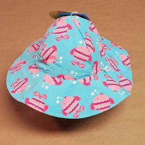 I Play Bucket Sun Hat 9-18 Months Blue